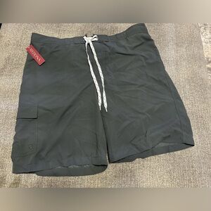 Men’s Board Shorts Swim Trunks Size XL 
New With Tags Merona Gray